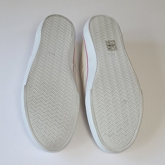 Tory Burch Murray off white lace-up sneakers women's size 10.5 - Picture 8 of 13